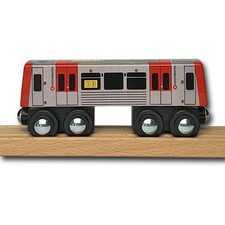 Holzeisenbahn Lok U-Bahn