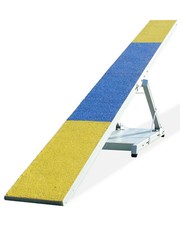 Wippe für Agilitytraining Hundewippe gelb/blau Agility Hundesport