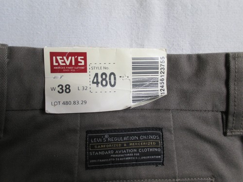 Vintage levis 480 - levis, chino