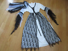 KOSTÜM-SET?GOTHIC-BRAUT❤110/116/122♡5-6-7♡S❤KLEID❤DARK PRINCESS❤KARNEVAL❤VAMPIR