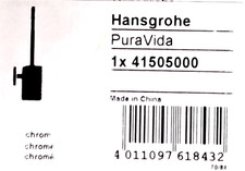 Hans Grohe Pura Vida Bürstengarnitur chrom 41505000 Ersatzteil