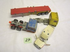 Modellautos-Konvolut 27 - 4 Stück verschiedene Modellautos-Siku -teilw. defekt  