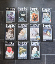 LAPIS 1992 Mineralien Zeitschrift kompl. Jahrgang 11 Hefte