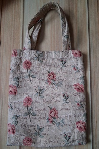 Florale kleiner stoffbeutel - florale,