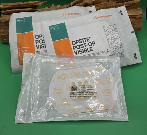 Opsite post visible 10x8cm - opsite, post-op