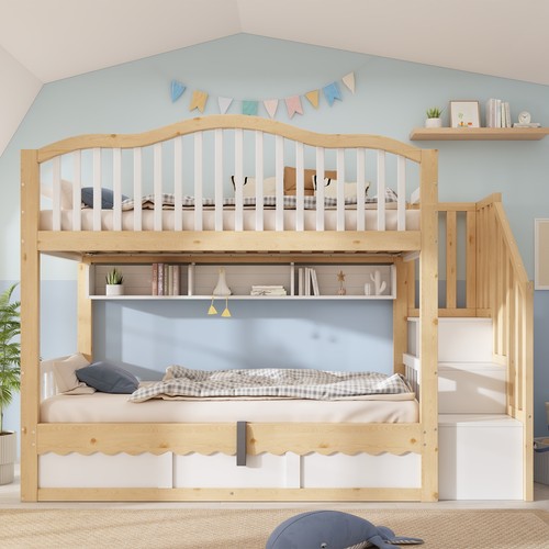 Etagenbett hochbett kinderbett - hochbett,
