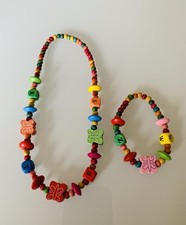 2 Kinderschmuck Holz Set