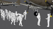 WWII US Airborne - 10 Figuren
