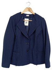ATELIER GOLDNER SCHNITT Damen Blazer 42/L Blau Elegant Business