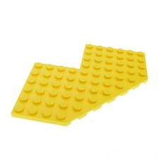 1x Lego Bau Platte 10x10 gelb Winkelplatte 4x4 Ausschnitt 7905 4297086 2401