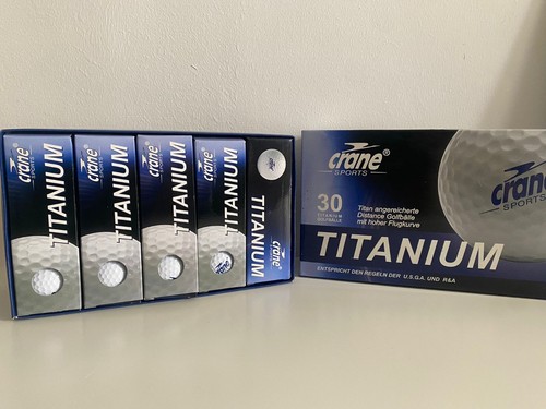 Golfbälle crane titanium - golfbälle,