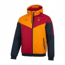 Nike Galatasaray Windbreaker Jacke Herren M Trainingsjacke Vintage Kapuze Retro