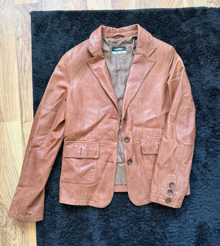 Damen lederjacke braun - lederjacke,