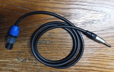 1,5m Cordial CLS 225 Neutrik Monoklinke auf Speakon, Bass Amp Kabel