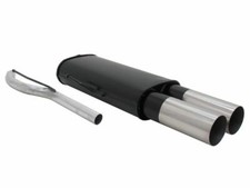 Novus Sportauspuff Gruppe N 2x76mm RL-Design VW Passat (35i) 1,6/1,8/1,9TD