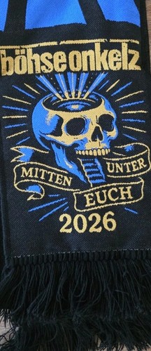 Böhse onkelz schal tour 2026 - onkelz,