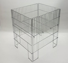 AUSSTELLUNGSKORB KLAPPSTAND AUS STAHL 60x60 MÖBELREGAL