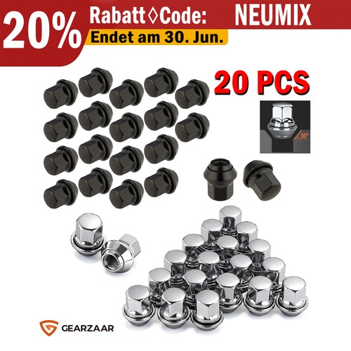 20x radmuttern kegelbund für - 20x,