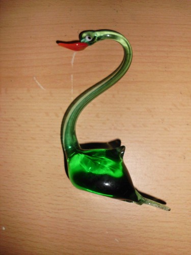 Deko tier figur schwan glas - deko,