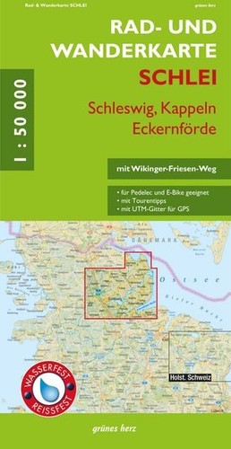 Rad und wanderkarte schlei - und,