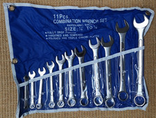 Motorrad Werkzeugtasche, Schraubenschlüssel, Größe 1/4 Zoll bis 7/8 Zoll