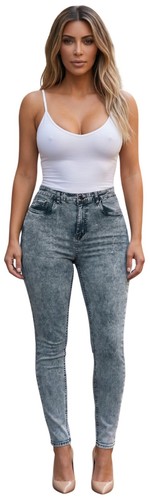 Damen blue wash stretch - damen,
