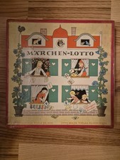 Märchen-Lotto Brettspiel Otto Maier Verlag Ravensburger Nr. 5570 Rarität 1939