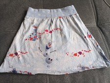 Selbstgenähter Mädchen Rock Größe 134 Frozen 2