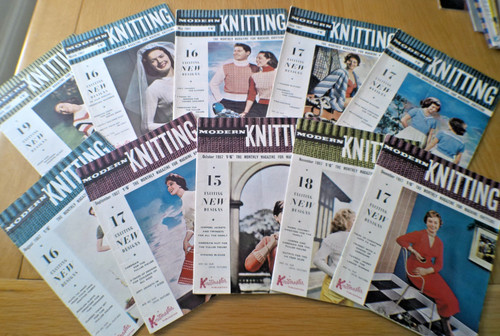 Vintage modern knitting - vintage,