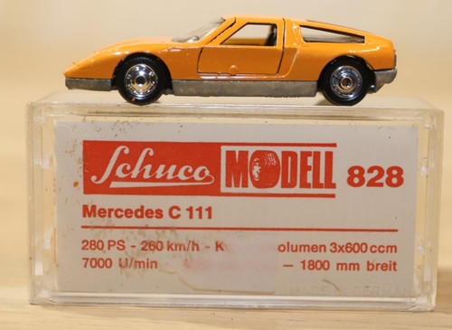Schuco modellauto 828 mercedes - modellauto,