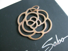 Original Thomas Sabo Kettenanhänger groß Blume roségold