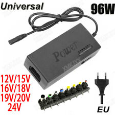 96W Universal Laptop Notebook Netzteil Regelbar 12V-24V AC/DC Adapter