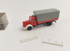 Albedo Modell 115132 - 1:87 H0 Mercedes Benz Pritschen-LKW Feuerwehr Neviges