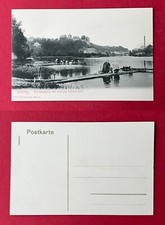 AK LEISNIG 1905 Muldenpartie