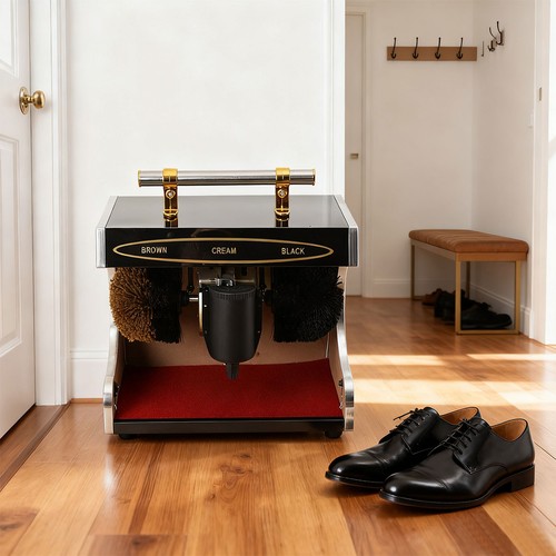 Profi schuhputzmaschine mit - schuhputzmaschine,