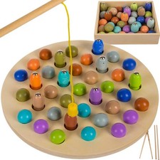 Magnet-Angelspiel aus Holz –