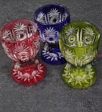 Bleikristall Vasen Set, 3