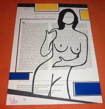 Stehender weiblicher Akt