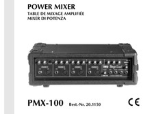 NEU!  PMX-100 Power Mischpult