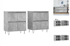 Sideboards 2 Stk. Betongrau