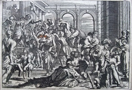 Der heilige rochus verteilt - rochus,