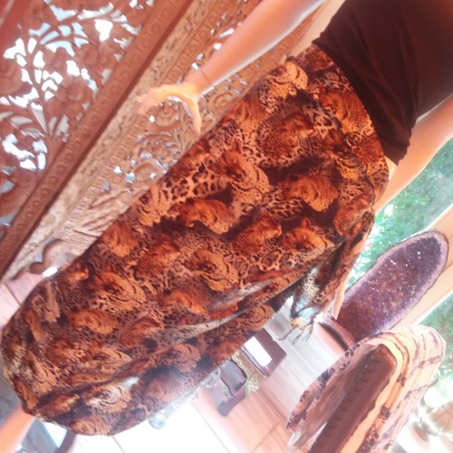 Sarong blickdicht wickelrock - sarong,