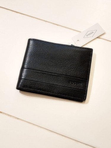 Fossil leder passcase - leder,