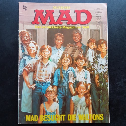 Deutsches mad magazin heft - deutsches,