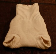 Gr 62/68 Wollhose Schurwolle