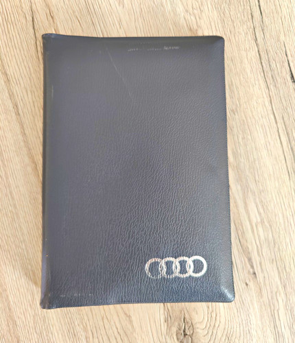Audi bordmappe mit - a6,