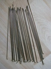 4x Fahrrad-Speichen 2mm ohne Nippel verzinkt/ eloxiert Länge 298mm/ 300mm gesamt