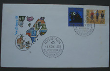 Dänemark Färöer: FDC,Haus d. Nordens,MN 92,St. "TÖRSHAVN NORDFRIMEX '83 4.11.83