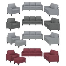 Sofagarnitur mit Kissen