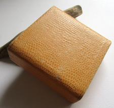 Antikes Schmucketui für Perlen etc - Samt + Seide-Aufbewahrung-fotografieren